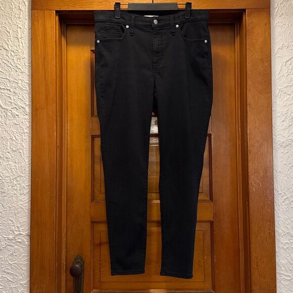 Madewell Denim - Madewell Black High Waisted Rise Skinny Jeans Women’s 32